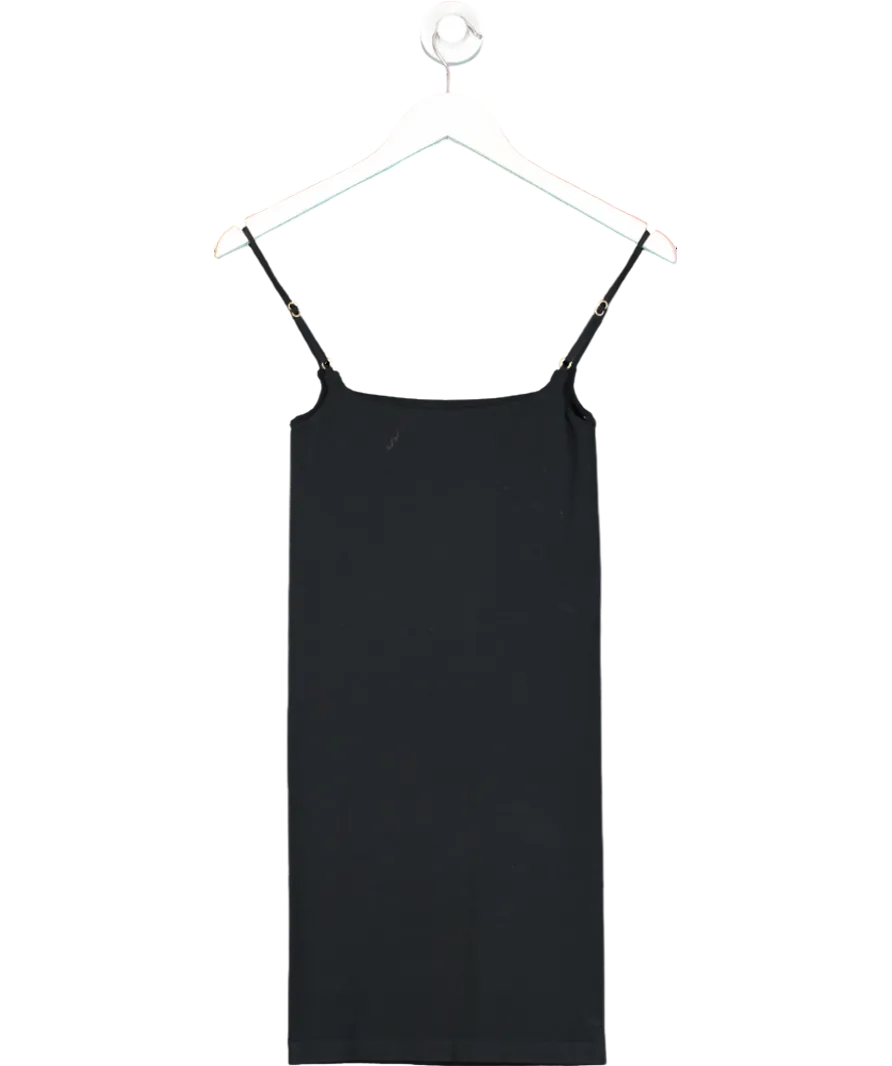 Anthropologie Black Seamless Bodycon Mini Dress UK XXS-XS