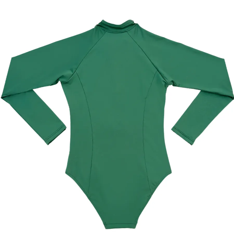 Aqua Blu Pre-Teens Long Sleeve One Piece AG2286SS - Stepping Stones Sage