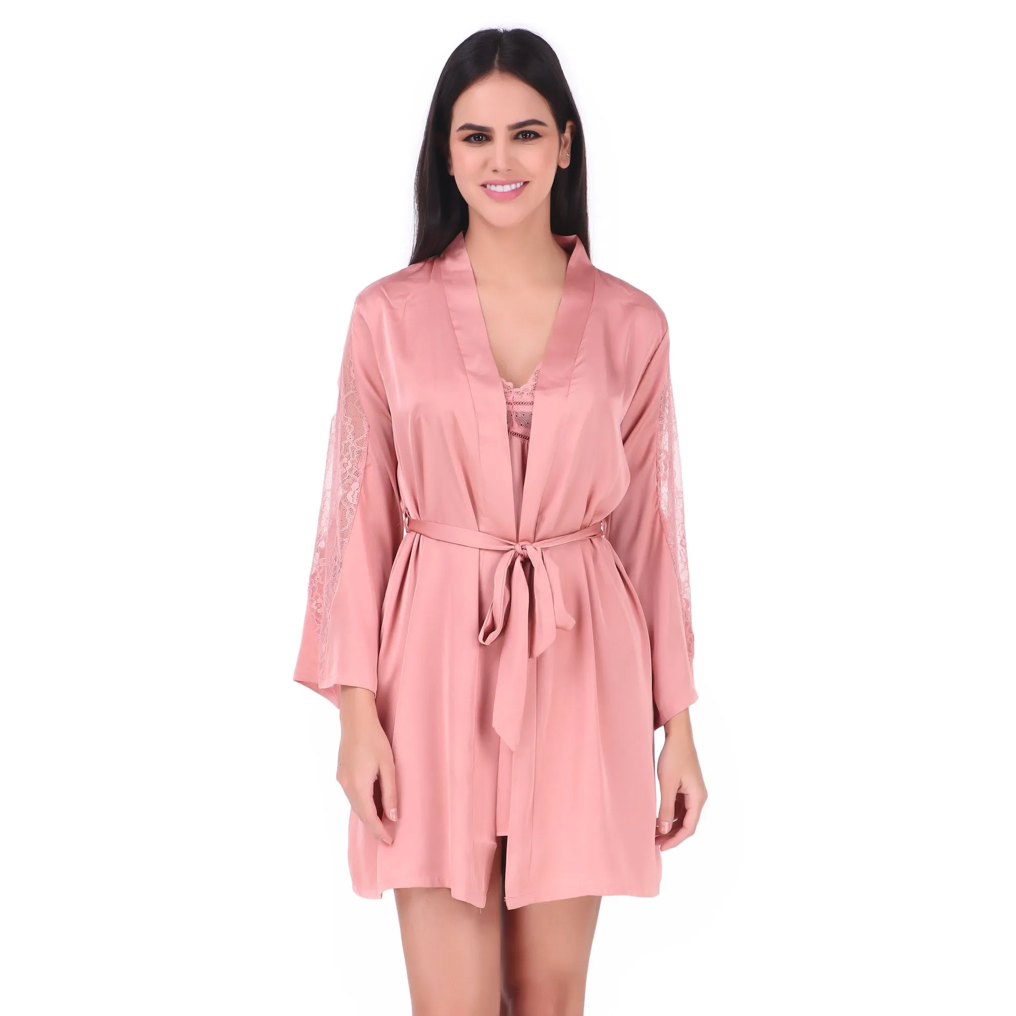 AXTZH-XNTSTSSATRD003  luxuriously smooth satin gown with a sexy fit and soft feel