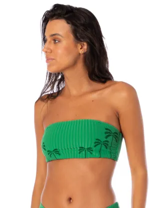 Bryn Bandeau Top Emerald