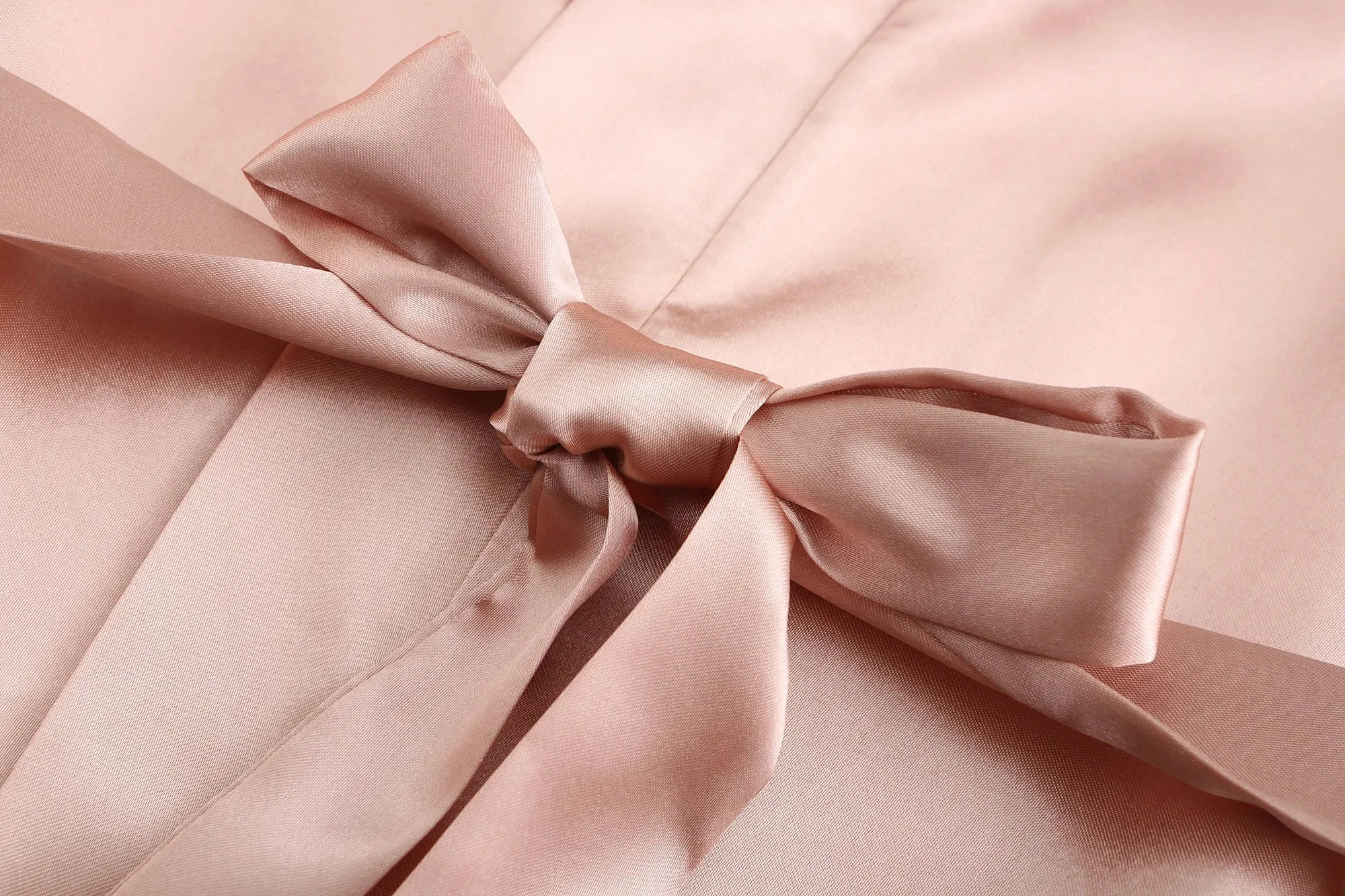 Custome Luxury Bridal Party Silk Satin Robe for Bride & Bridesmaids