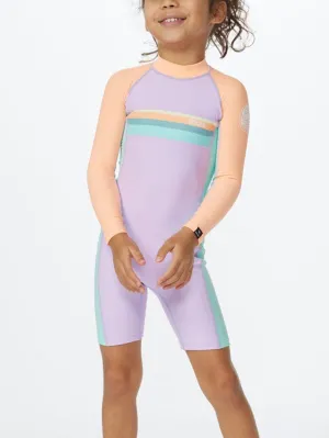 Cyrstal Cove Long Sleeve Surfsuit Rashguard (Girls 2-7)
