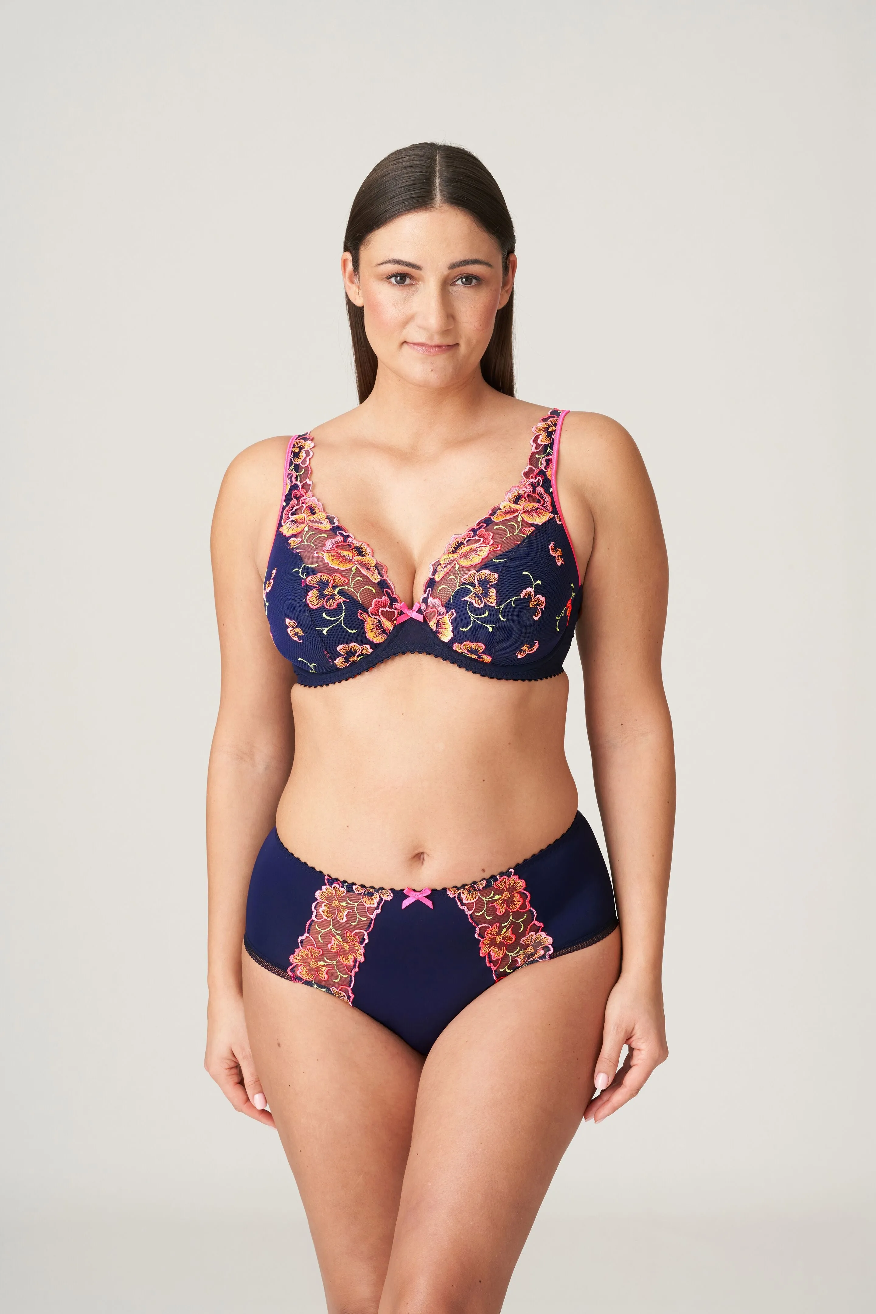 Devdaha Velvet Half Padded Plunge Bra