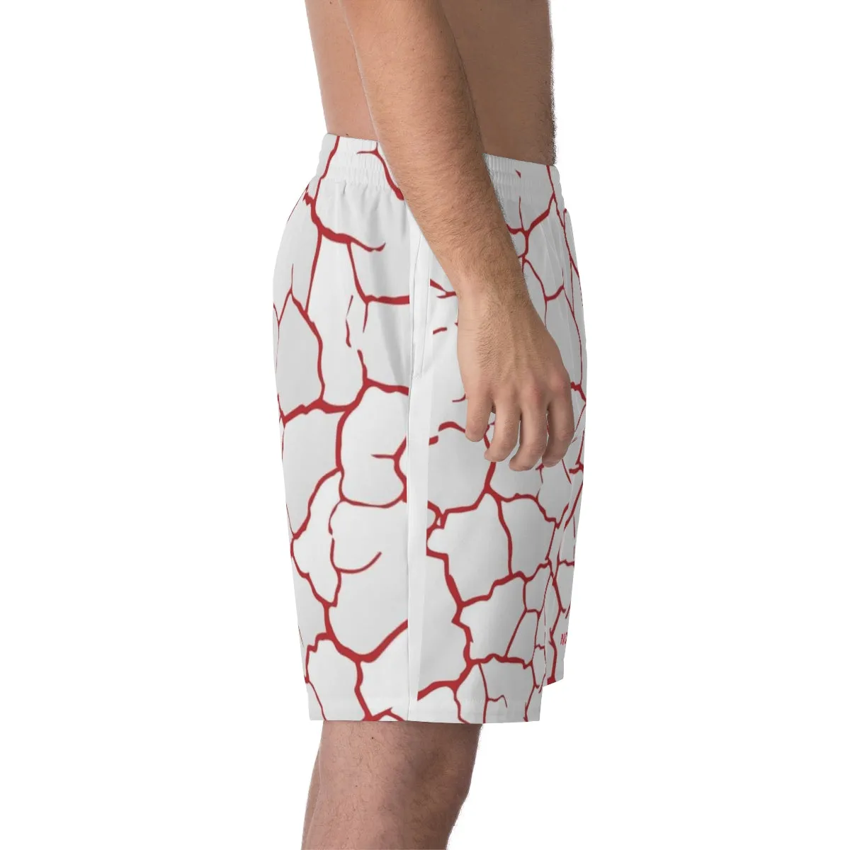 Espanol Men's Elastic Beach Shorts