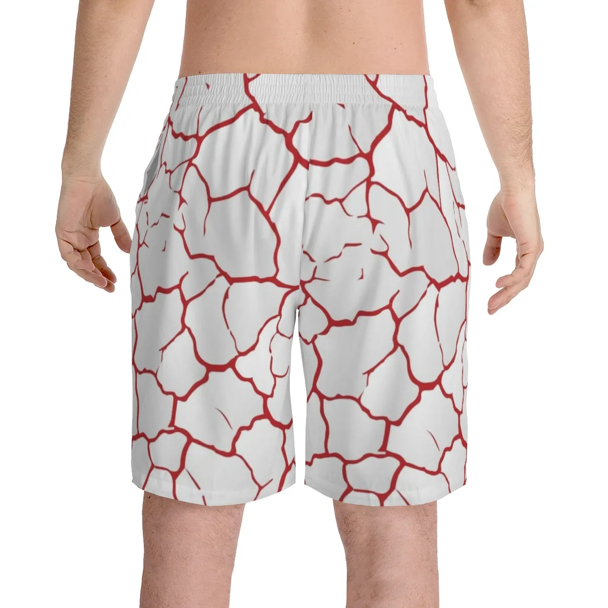 Espanol Men's Elastic Beach Shorts