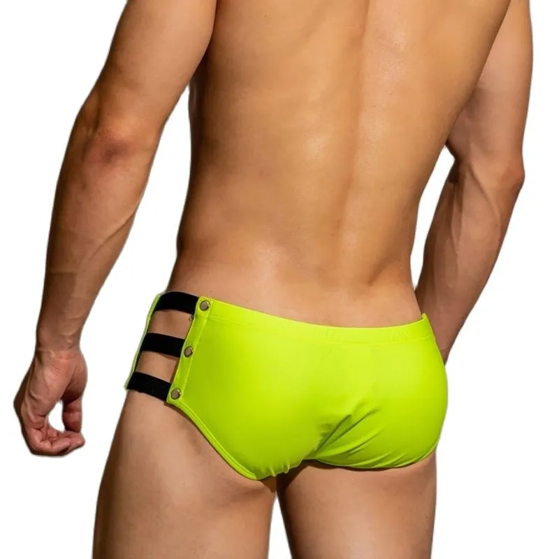 Flirty Side Cut Out Swim Briefs