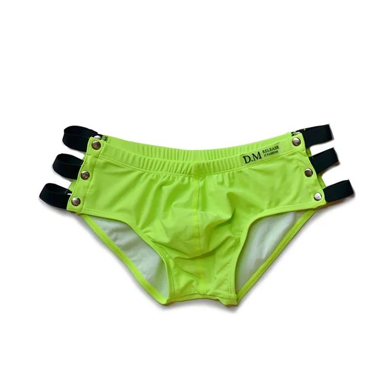 Flirty Side Cut Out Swim Briefs