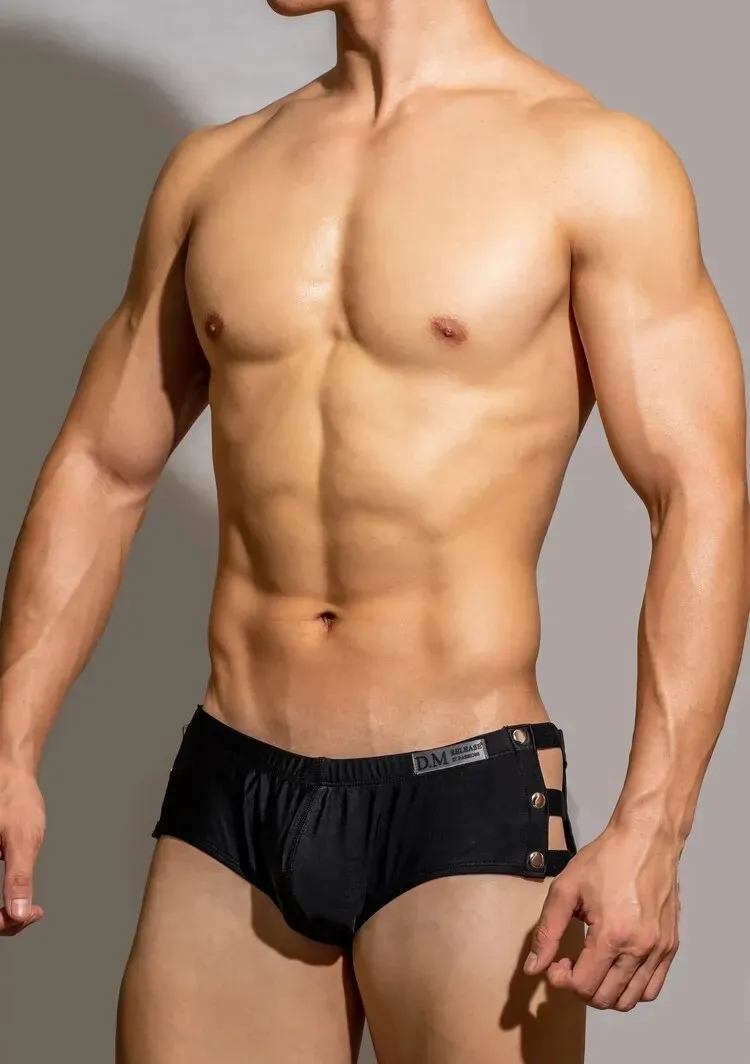 Flirty Side Cut Out Swim Briefs