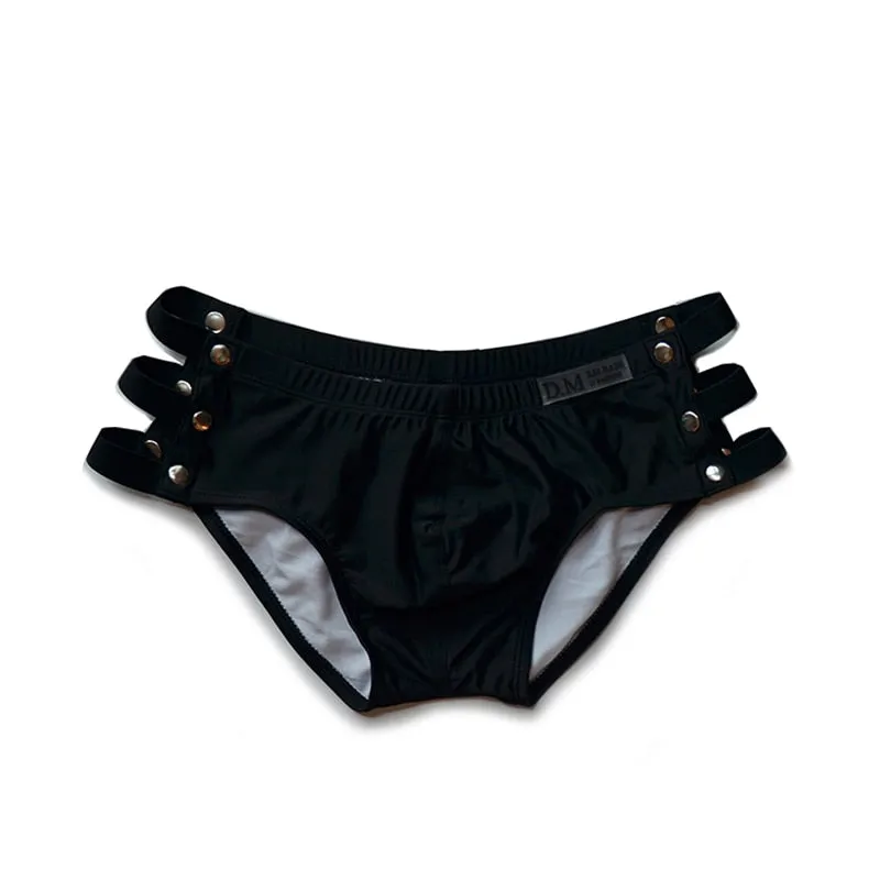 Flirty Side Cut Out Swim Briefs