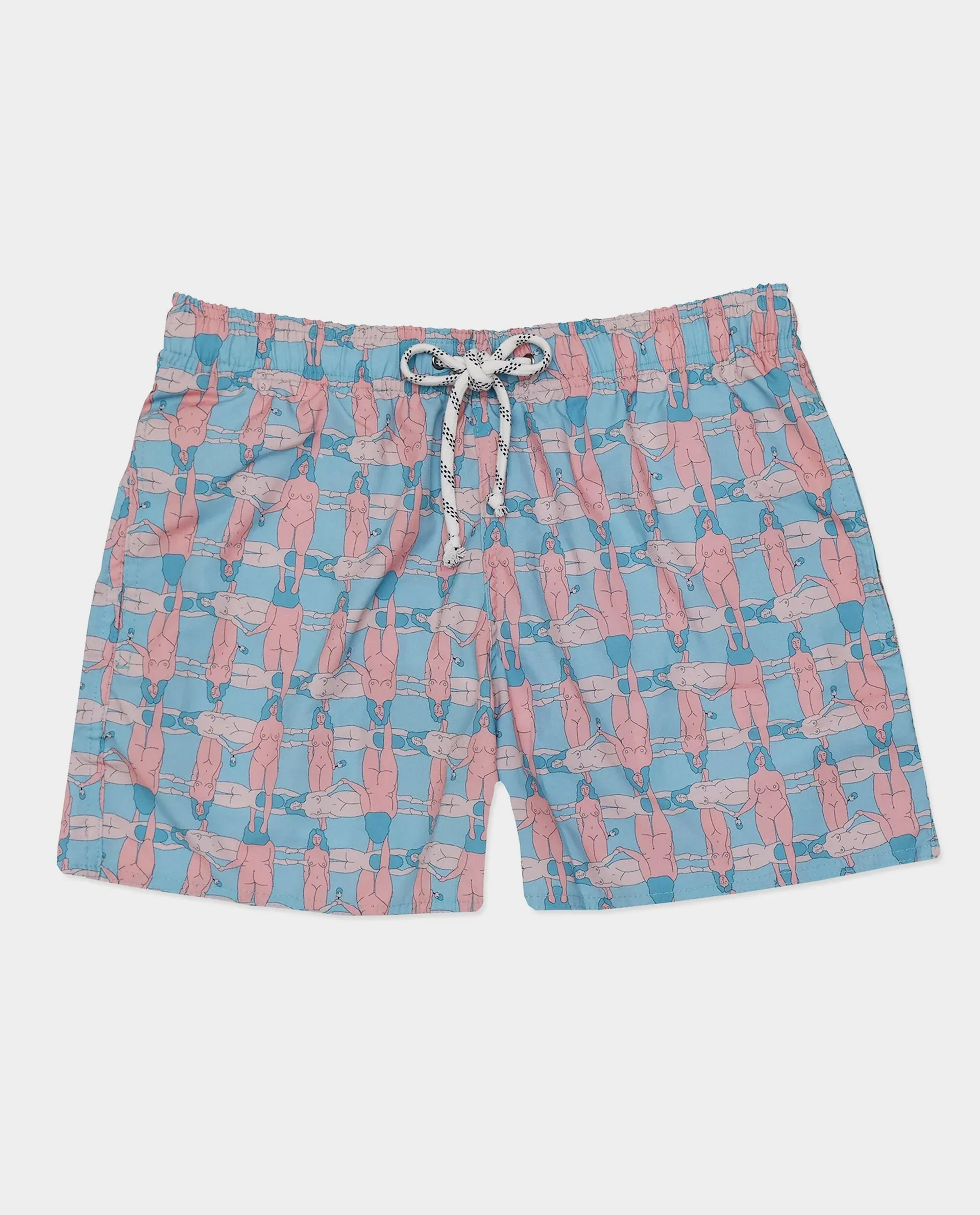 Gelato Light Blue & Pink Shorts