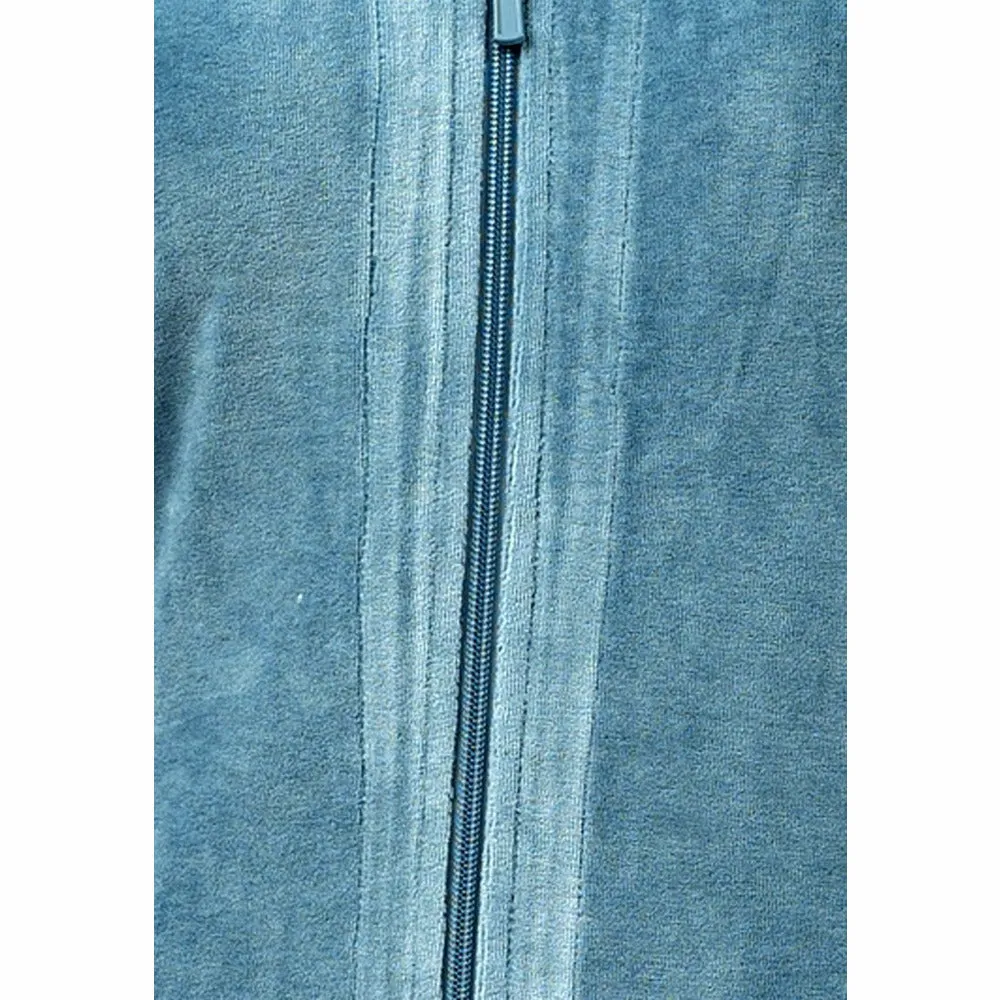 Geneve Modal and Cotton Zip-Up Long Women's Robe