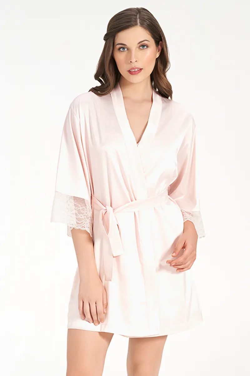 Lovestruck Satin Robe