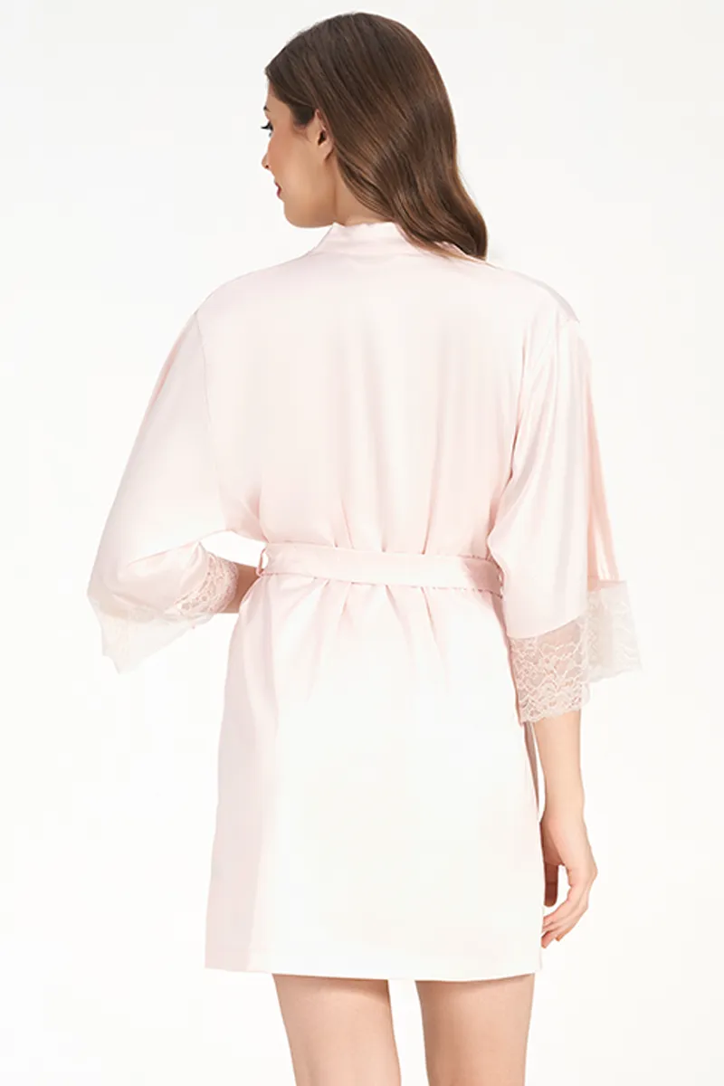 Lovestruck Satin Robe