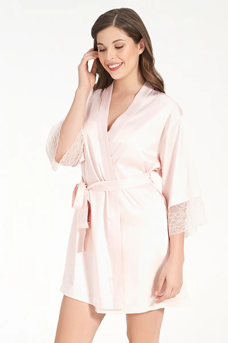 Lovestruck Satin Robe