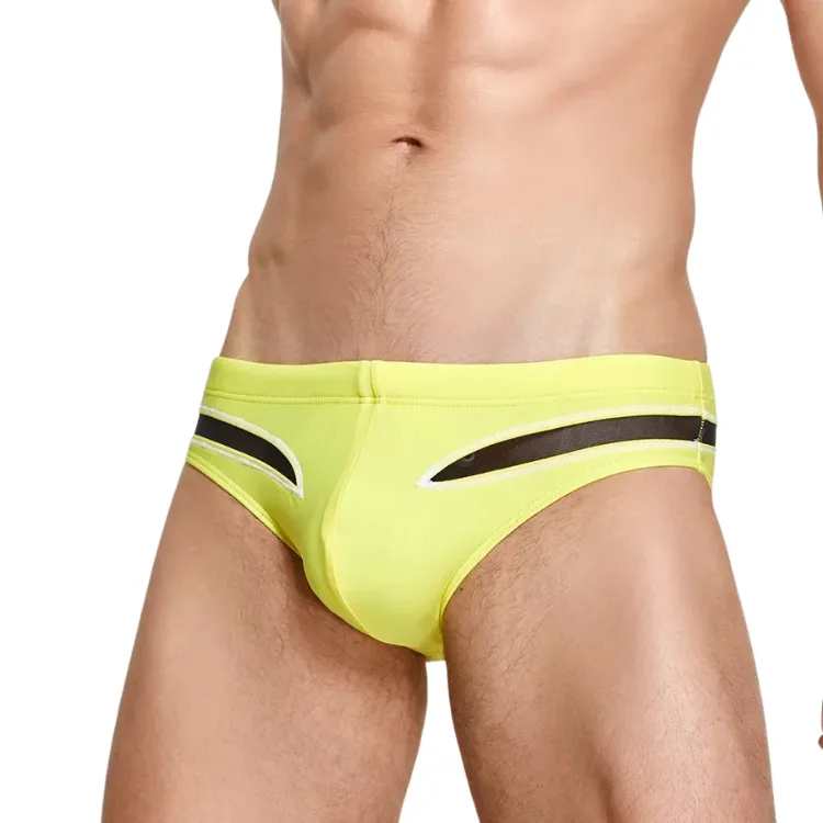 SEOBEAN Poolside Play Mesh Swim Briefs