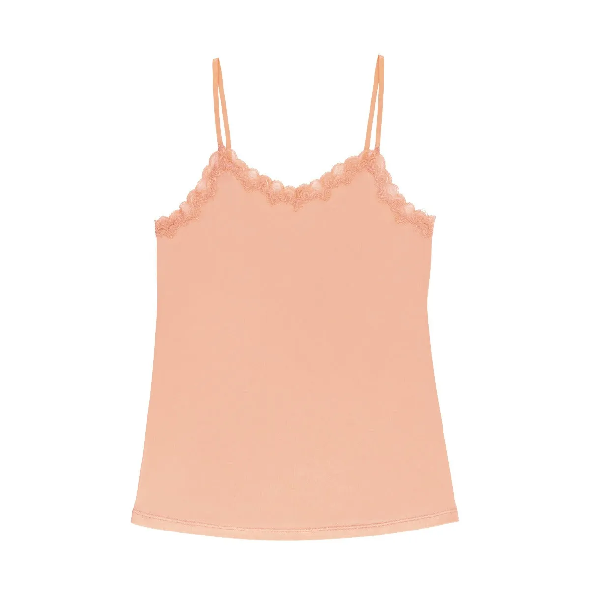 Soft Silk Bright Lace Camisole