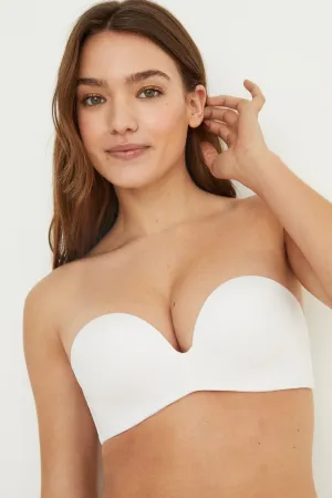 Super push up strapless bra Cup B