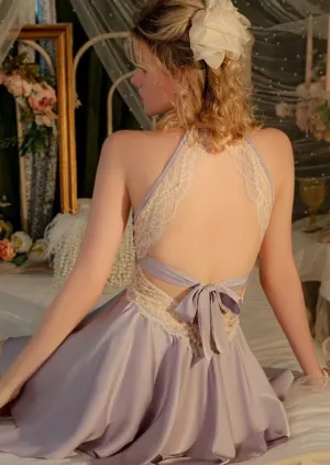 Sweet Rosé Nightdress - Purple