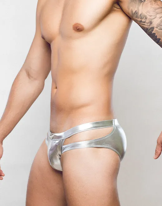 VB31 Swim Brief - MetaLux Silver