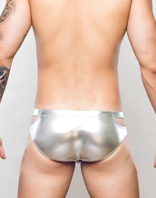 VB31 Swim Brief - MetaLux Silver