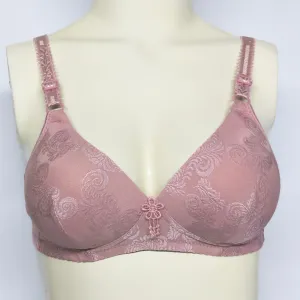 Women Padded Push-Up Bra - Tea-Pink