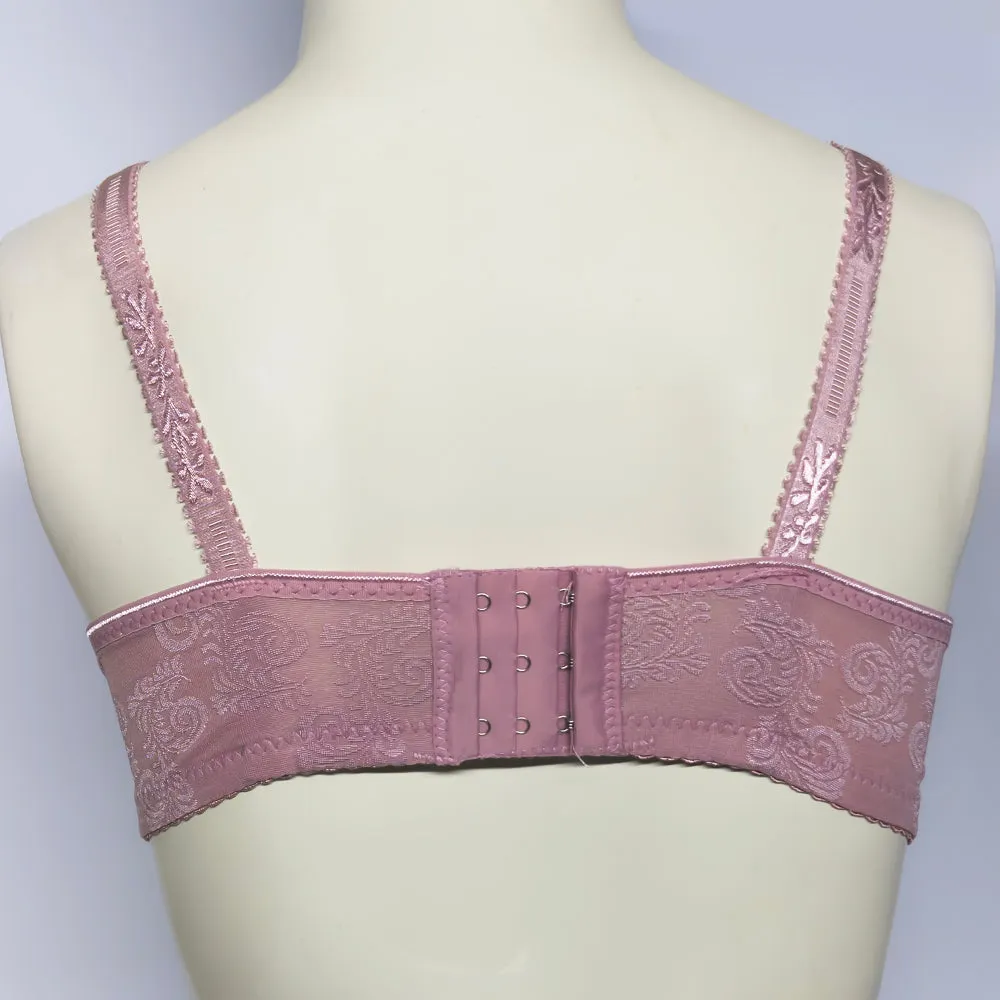 Women Padded Push-Up Bra - Tea-Pink