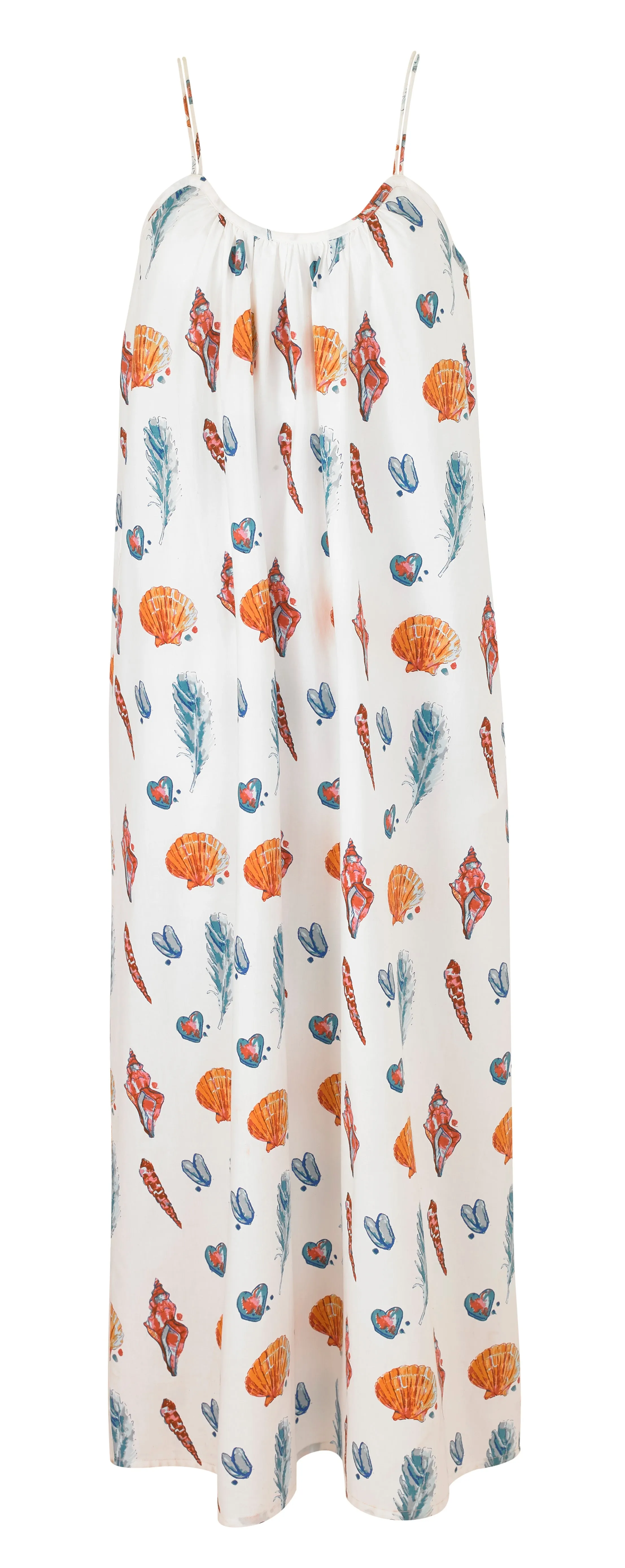Womens Cotton Long Nightdress Beachcomber